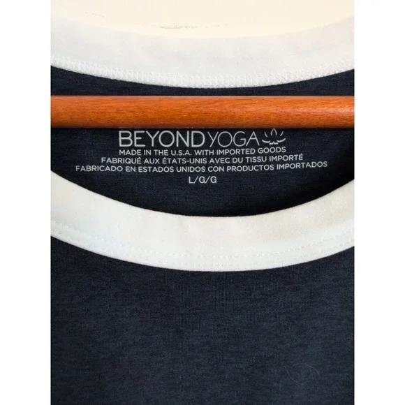 Beyond Yoga Spacedye Outlines Dress Mini Tank Dress Tennis Navy White Size Large - Picture 4 of 7